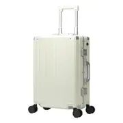 BOPAI Aluminium Frame Luggage Suitcase Lightweight with TSA locker 8 wheels 360 degree rolling HardCase B9203 20?? Green