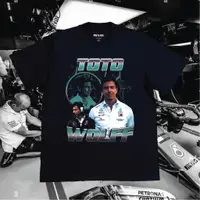 在飛比找蝦皮購物優惠-Toto Wolff Formula 1 T 恤重量級棉精梳