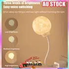 Moon Lamp Voice Activated Night Light, Voice Controlled Moon Night Light BP
