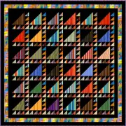 ARABIAN NIGHTS - 88.5" x 88.5" - Quilt-Addicts Pre-cut Patchwork Quilt Kit