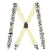 SuspenderStore Puppy Toes Suspenders - CLIP - 3 Sizes