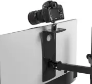 DSLR Monitor Mount – Monitor Shelf for Desk Camera Mount, Light Webcam