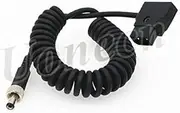 for Anton Bauer Power Tap D-Tap to 2.1 5.5mm Lock DC Power Cable for Video Devices PIX-E7 7 Touchscreen Display
