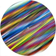 Slipmat Slip Mat Scratch Pad Felt for Any 12" LP DJ Vinyl Turntable Record Player Custom Graphical - Abstract Stripes 3