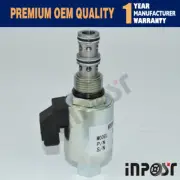 25/105200 12V Solenoid Valve Assembly For JCB Backhoe Loader 3C 3CX 3D 3DX 1400B