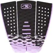 O&E Ocean & Earth Tyler Wright Signature 3 PIECE Tail Pad Black/Violet