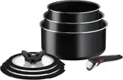 NEW Ingenio Easy On Non-Stick 7 Piece Saucepan Set - AU Free & Fast Shipping