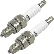 2-Pack A7TC Spark Plugs – CR7HSA C7HSA Replacement for GY6 50cc-150cc Engines, Scooters, ATVs, Go Karts, Mopeds, Pit Bikes