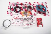 for YANMAR 3D84-3 Piston Ring + Overhaul Gasket kit + Engine Bearing Set + Connecting Rod