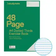 Studymate A4 70gsm 18mm Dotted Thirds Exercise Book 48 Page