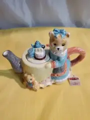 Vintage Tea Nee Teddy Teapot Collection High Tea