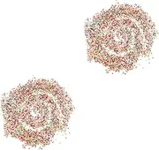Vaguelly 3200pcs Sequin Confetti for Weddings Birthdays Parties Colorful Butterfly Shaped Table Decor for Crafts Celebrations