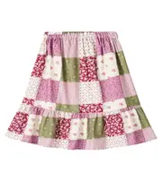 [The New Society] The New Society Melba colorblock cotton skirt Y 10 multicoloured