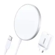 CHOETECH Magnetic Wireless Charger Magsafe for iPhone with 20W USB C PD Adapter