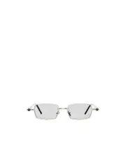 Maske P73 rectangle-frame sunglasses 52 silver