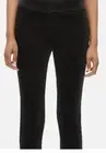 EILEEN FISHER BLACK LEGGINGS PANTS XXS ORGANIC COTTON TENCEL STRETCH CORDUROY