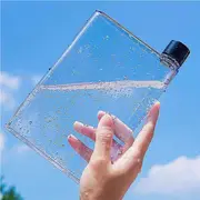 420ml Memobottle Drinks Cup Kettle Flat Paper Book Pad Portable A5 Water Bottle