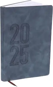 HOODANCOS 2025 Daily Planner Notebook Agenda Notebook Office Business Notepad Schedule Notebook Notepad Planner for Home Office Supplies Blue