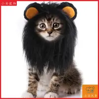在飛比找蝦皮購物優惠-【Duo's Pet】貓咪獅子頭套 頭飾假髮帽 貓衣服 貓假