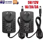 5V 12V 2A 1A 3A LED Power Supply Adapter Transformer For Strip Light AC/DC AU