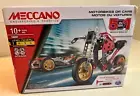 Meccano 5-in-1 Motorbike or Car STEAM Engineering Robotics Model Kit US Seller