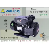 在飛比找蝦皮購物優惠-【94五金】⚡限量促銷⚡大井WALRUS TS800 1HP