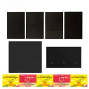 Zigbee US Black Wall Light Switch with Neutral 1 2 3 4 6 Gangs Work Tuya App
