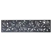 Matrix 2400 x 600mm Charcoal Rainforest Fence Extension