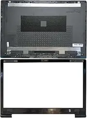UVERLY Compatible for Lenovo V130-15 V130-15IGM V130-15IKB Rear Lid TOP Case Laptop LCD Back Cover 5CB0R28213/Front Bezel/Hinges L&R (Color : A and B Shell)