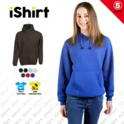 5PCX KIDS JUNIOR HOODIE JUMPER PULLOVER KANGAROO POCKET BASIC BLANK PLAIN HOODIE