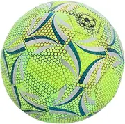 MOTHNUR Night Vision Soccer Ball Boys and Girls Teens Adults Luminous Mini Football Elastic for Dark Play