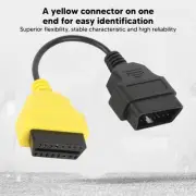 OBD2 Adapter Cable Scan Tool Adapter Superior Flexibility CAN System Access