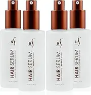 Herstyler Dry Hair Serum for Natural Shine | Argan Oil for Damaged Hair | Frizz Control and Straightening | Hair Shine Serum for Trendy Tresses (Pack of 4)