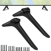 [Maozhren] TV Legs for Toshiba TV Stand Replacement, Only for Toshiba 43C350LU 50C350LU 55C350KU 55C350LU, for 43" 50" 55" Toshiba TV Legs with Screws Set, Easy to Install, Black
