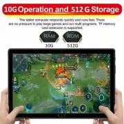 Best Buy Gadget 10.1” 2560x1600 Tablet 512 GB SSD Android Wi-Fi Bluetooth Unl...