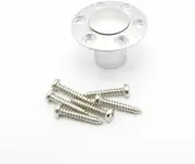 Toy Accessories Aluminum Fuel Filler Pipe Tube Stopper Dot Line Plug Oil Connector Tank Lid Cap Cover Parts Compatible with Nitro Gasoline RC Airplane (Color : Silver)