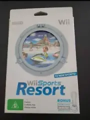 Wii Sports Resort Nintendo Wii PAL Game, Includes game + Motion Plus 12 Sports