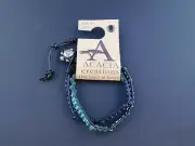 Acacia Creations Sea Turtle African Fair Trade Beaded Wrap Bracelet Kenya