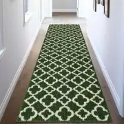 Long Runner Rug for Hallway 2×8feet Non Slip Kitchen Floor Carpet Runners Gre...