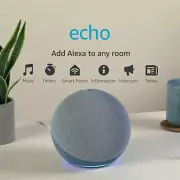 Echo (4Th Gen) | with Premium Sound, Smart Home Hub, and Alexa | Twilight Blue