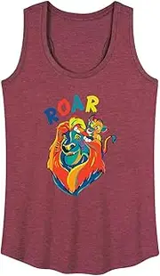 [Disney] The Lion King - Mufasa & Simba - Roar - Women's Racerback Tank Top
