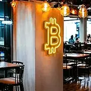 Bitcoin Neon Sign, Bitcoin LED Light for Crypto Enthusiasts, Bitcoin Neon Wall Decor Office Gaming Room Bedroom Living Room Cafe Bar Party, Yellow Neon Light, Crypto Wall Art