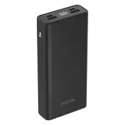 EFM 20,000mAh Digital Power Bank with 20W Output - Black