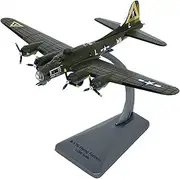 Replica Pre-Build Aircraf Scale Model Airplanes1:200 for B-17G Die-cast Metal Alloy B17 Bomber Fighter Model AF1 Display Collectible Gifts Or Desktop Home Decorations Collection Gift Display