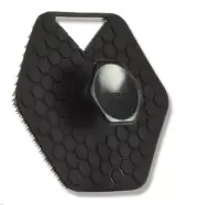 Men’s Body Scrubber Black Shower Nutrimetics