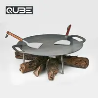 在飛比找松果購物優惠-【QUBE】料理鐵人lm 19煎烤盤(含袋) (悠遊戶外) 