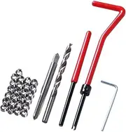 M5 Thread Repair Kit Helicoil Inserts Full Automotive Tool Set Thread Repair Tool Kit