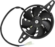 12V Motorcycle Radiator Fan, Oil Water Cooler Electric Fan for ATV Quad Go Kart Motorbike