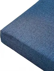 2/3 Seater Bench Cushion High Density Foam Linen Bench Seat Pads Indoor/Outdoor Non-Slip Washable for Patio,Garden,Chair Cushion,Shoe Bench Rack(Color8,140x55x5cm)
