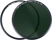 Kase Revolution Infrared IR720 Magnetic Shockproof Tempered Optical Glass Filter Incl Adapter 720hb 720nm No Camera Conversion Required (77mm)